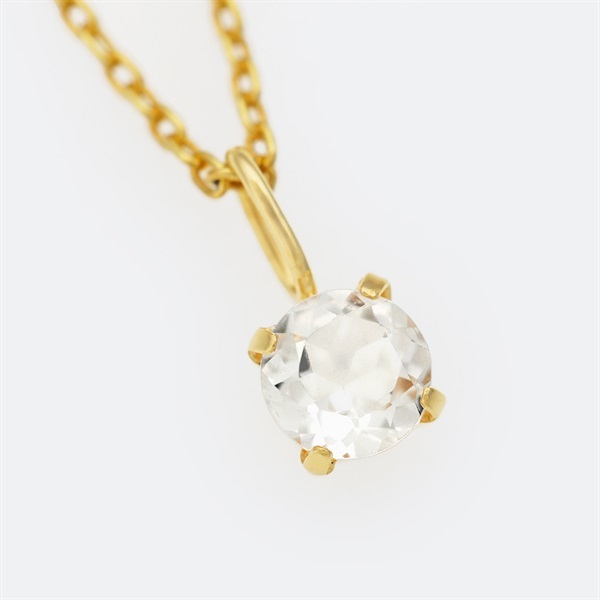 JewelryKyoto onlinestore ネックレス ｜ モルガナイトラウンド（K18 
