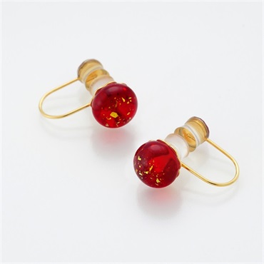 JewelryKyoto onlinestore レッド系 ｜ レッド系 ｜痛くないイヤリング