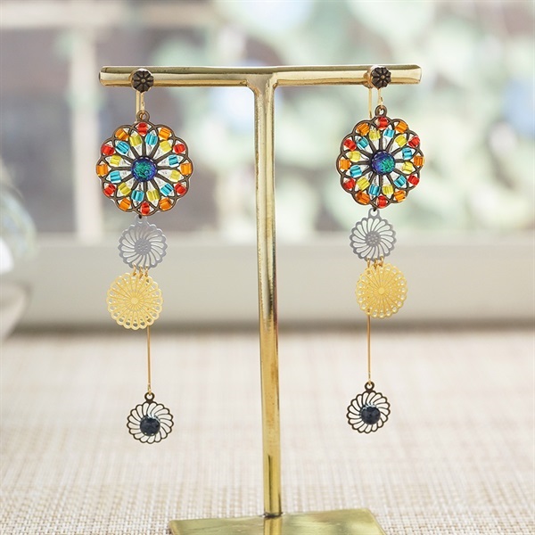 清水坂ガラス館 【瑠璃夜の桔梗セット】 JewelryKyoto onlinestore ぴあり ｜ マルフルール