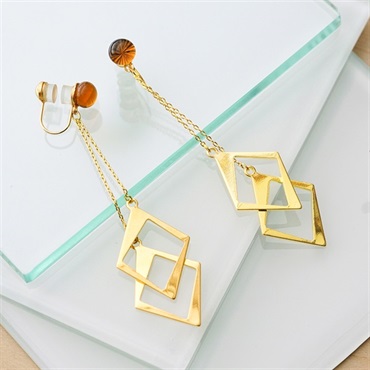 JewelryKyoto onlinestore レッド系 ｜ レッド系 ｜痛くないイヤリング