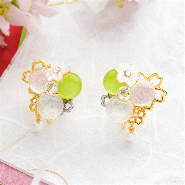 JewelryKyoto onlinestore ピンク系 ｜ ピンク系 ｜痛くないイヤリング