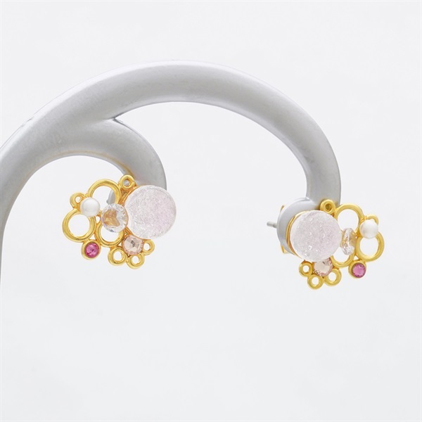 JewelryKyoto onlinestore ピンク系 ｜ ピンク系 ｜痛くないイヤリング
