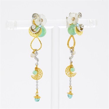 JewelryKyoto onlinestore ピアス ｜ 黄色のマーガレット［ピアス
