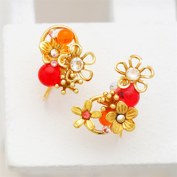 JewelryKyoto onlinestore レッド系 ｜ レッド系 ｜痛くないイヤリング