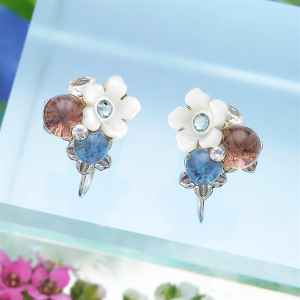 JewelryKyoto onlinestore レッド系 ｜ レッド系 ｜痛くないイヤリング