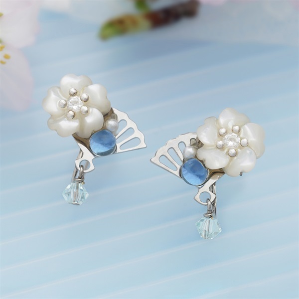 JewelryKyoto onlinestore ブルー系 ｜ ブルー系 ｜痛くないイヤリング