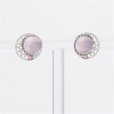 【追跡付】シンプルエレガント♡新作/超限定♪CCピアス HEART MOON PIERCED EARRINGS(2JP0965)K10 ピアス｜スター