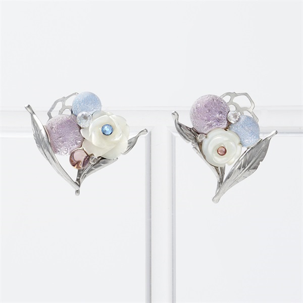 JewelryKyoto onlinestore ピアス ｜ ローズ・ブーケ［ピアス