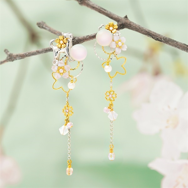 JewelryKyoto onlinestore ピンク系 ｜ ピンク系 ｜痛くないイヤリング