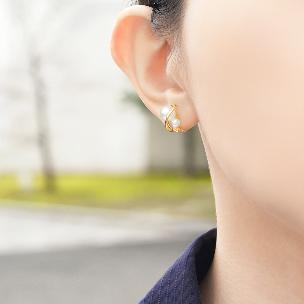 JewelryKyoto onlinestore ぴあり ｜ Spin ｜ 痛くないイヤリング 『ぴ