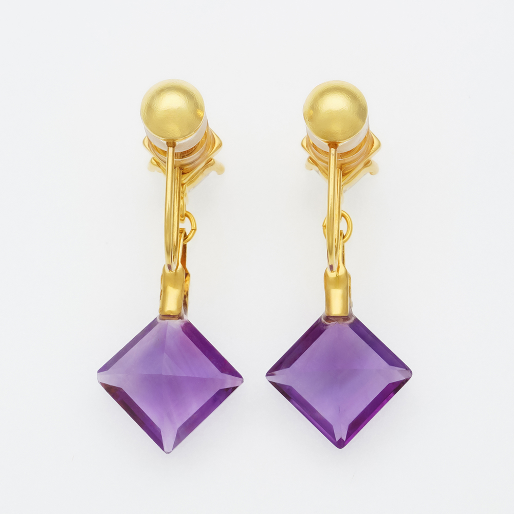 JewelryKyoto onlinestore ぴあり ｜ carre（アメジスト） ｜ 痛くない