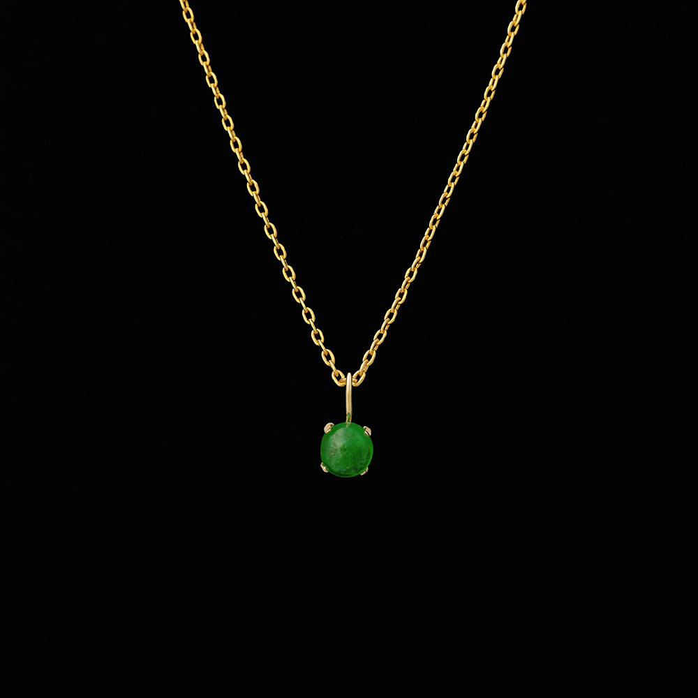 JewelryKyoto onlinestore ネックレス ｜ エメラルドスフィア（K18
