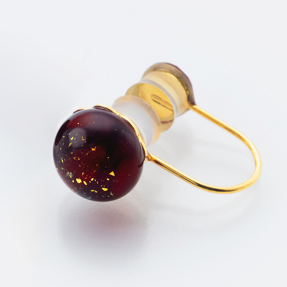 【ほぼ未使用】始まりの時 2トーンピアス 睦月 JewelryKyoto onlinestore ぴあり ｜ 1月：睦月（part2