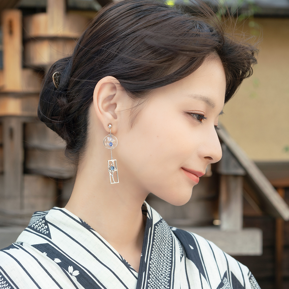 JewelryKyoto onlinestore | 青と夏音 | 痛くないイヤリング 『ぴあり
