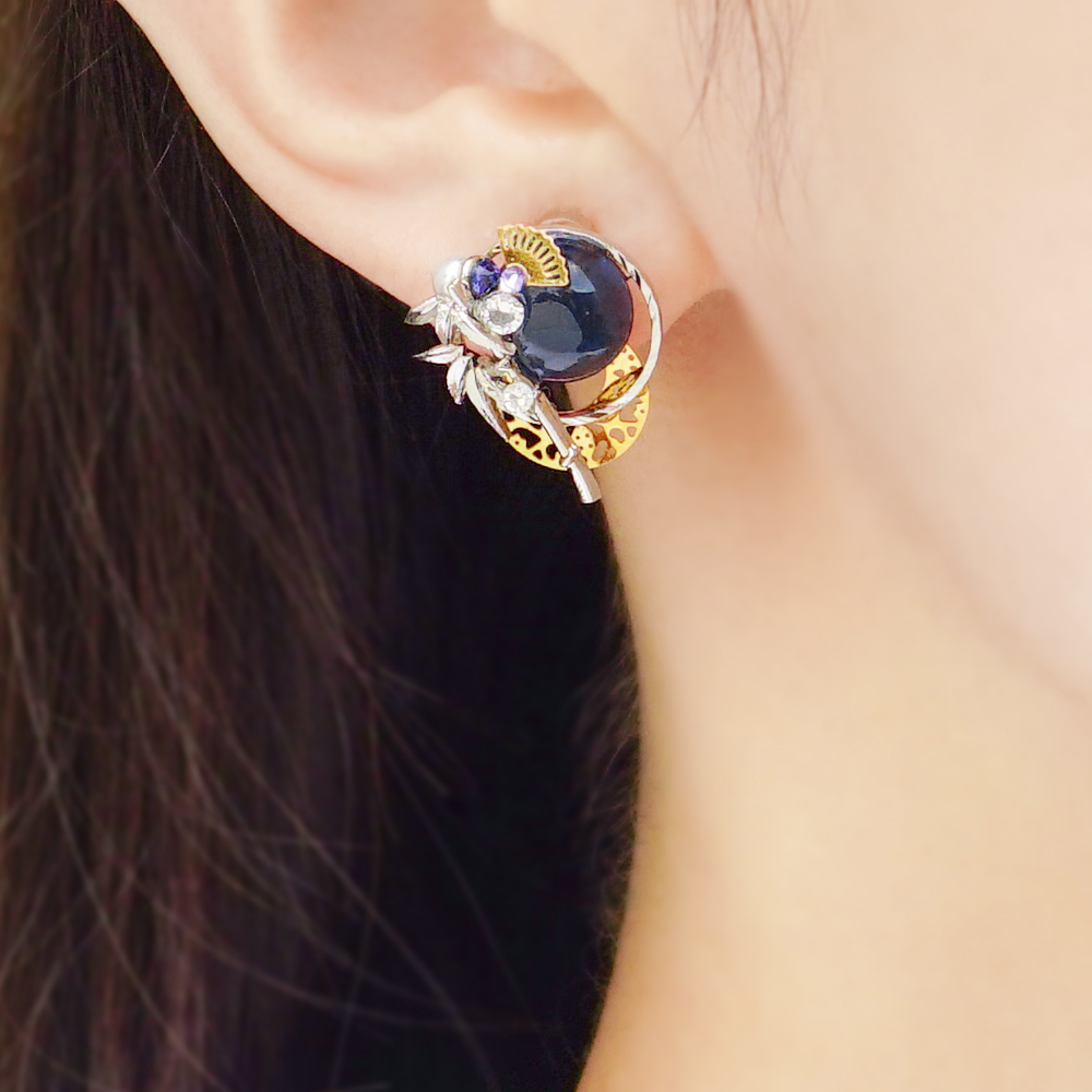 coeur ya. 「雨夜の品定め」ピアス クールヤ. coeur ya. *片耳ピアス*ブラス真鍮パールアクセサリー
