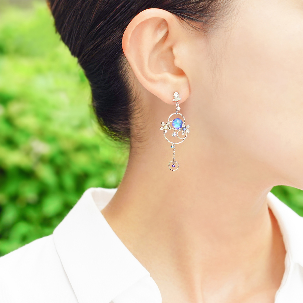 JewelryKyoto onlinestore ピアス ｜ 夏雨［ピアス］ ｜ 痛くない