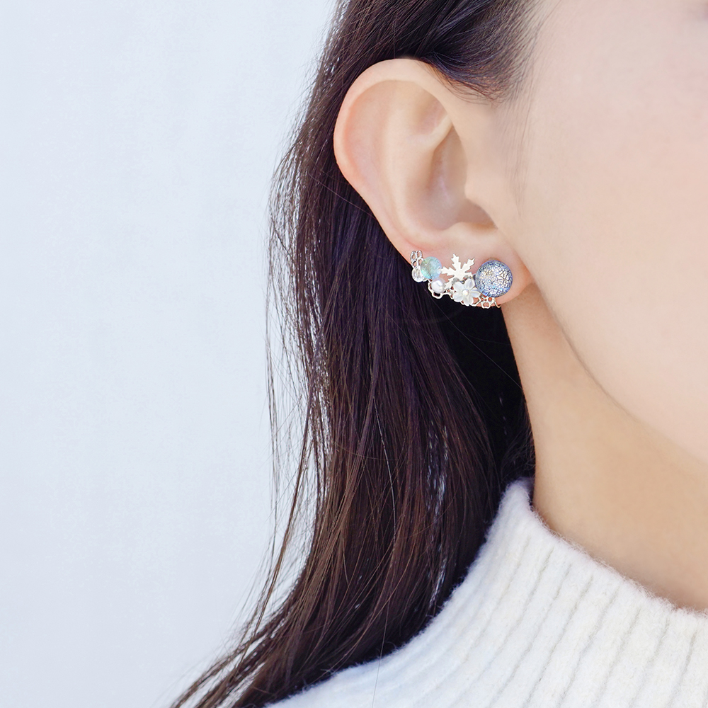 JewelryKyoto onlinestore ぴあり ｜ 花と雪のエチュード ｜ 痛くない