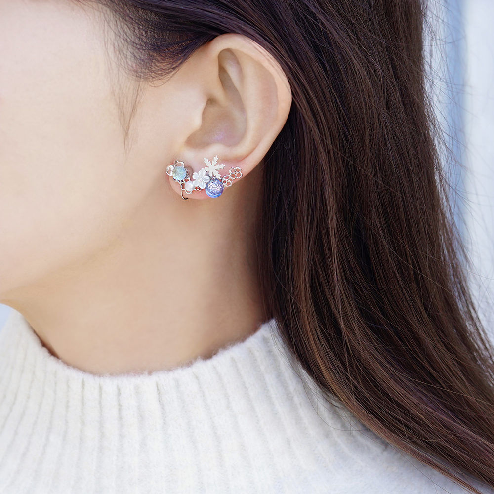 JewelryKyoto onlinestore ぴあり ｜ 花と雪のエチュード ｜ 痛くない