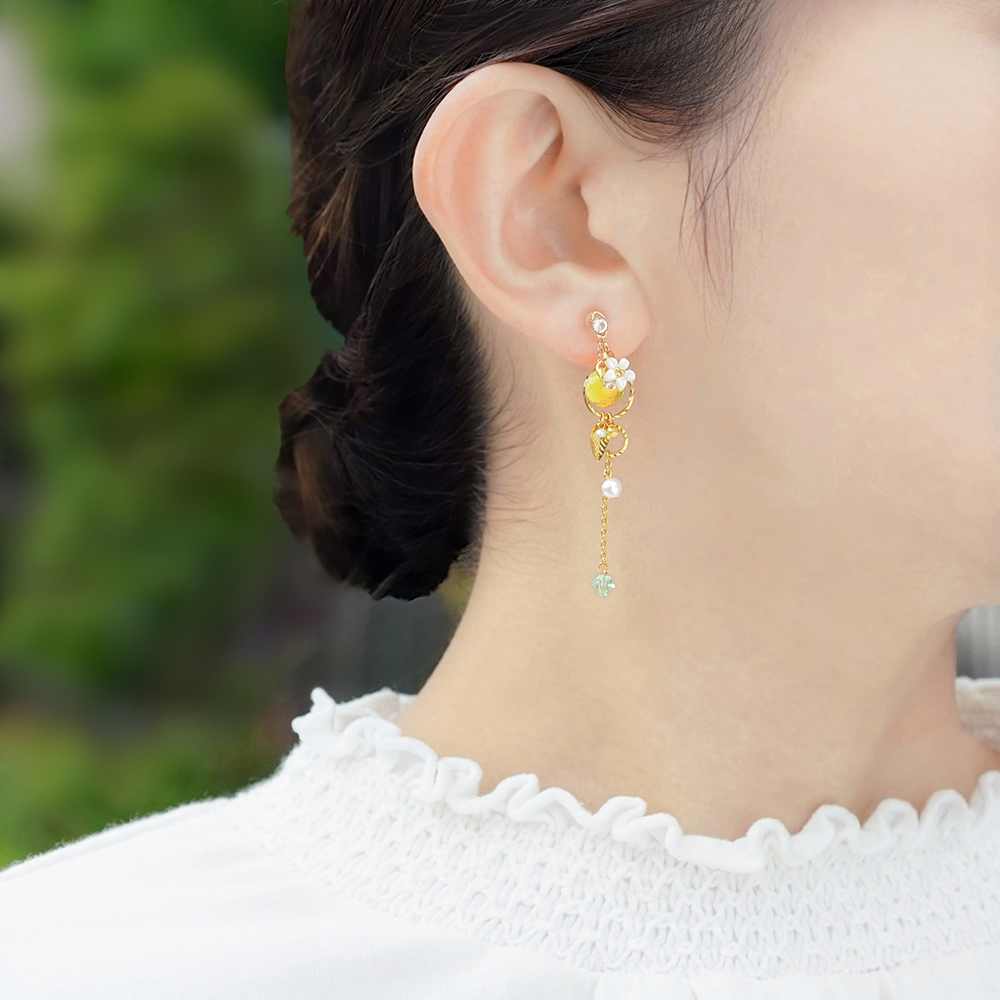JewelryKyoto onlinestore ピアス ｜ リモーネ・ドロップ