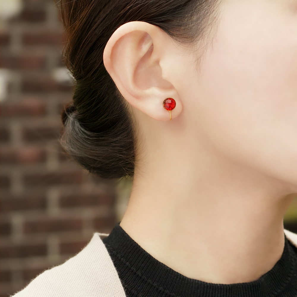 緋銅のイヤリング① 受注生産＞HanaH X'MAS SP KONPEI PIERCED EARRINGS（ピアス） SET