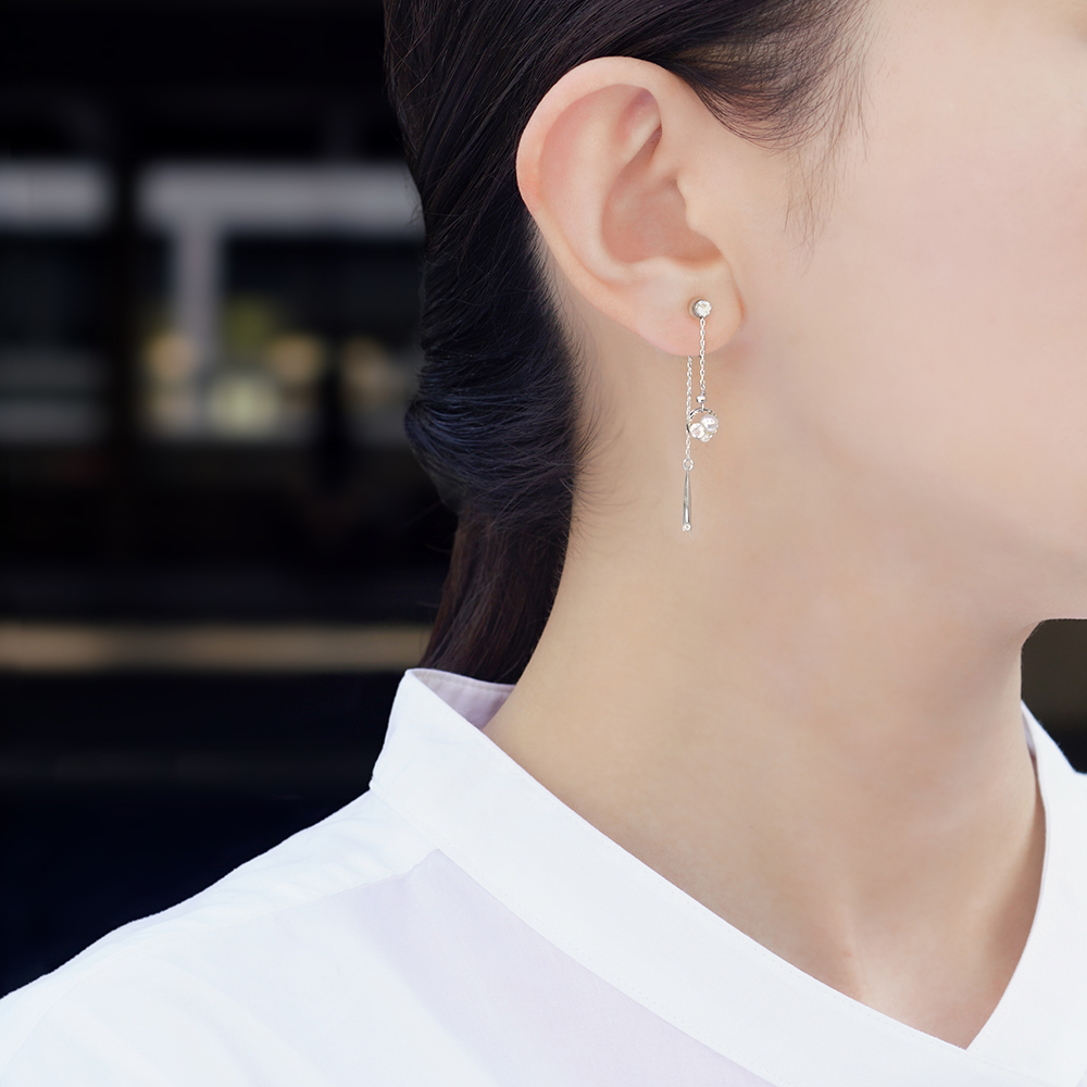 【美品】ReFaire シルバーピアス ジルサンダー ピアス クラシック フープピアス シルバー