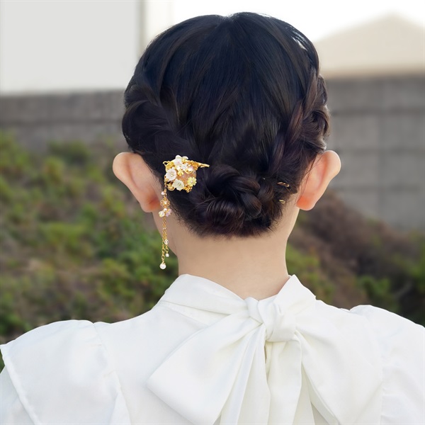 ぴあり フィオーレ・ラフィネ JewelryKyoto onlinestore かんざし ｜ フィオーレ・ラフィネ［U