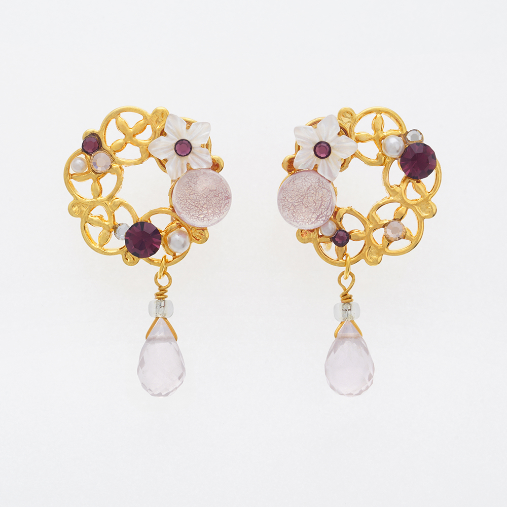 JewelryKyoto onlinestore ぴあり ｜ kanon（ローズクォーツ