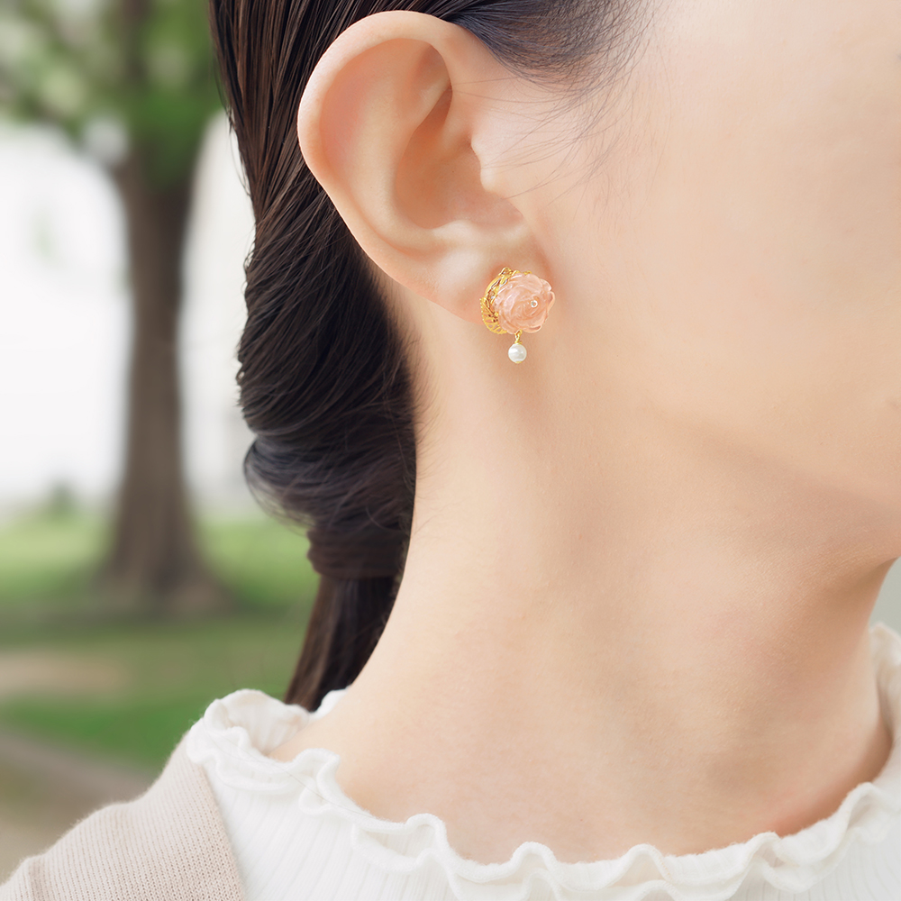 JewelryKyoto onlinestore ぴあり ｜ ロサ・pink（ローズクォーツ