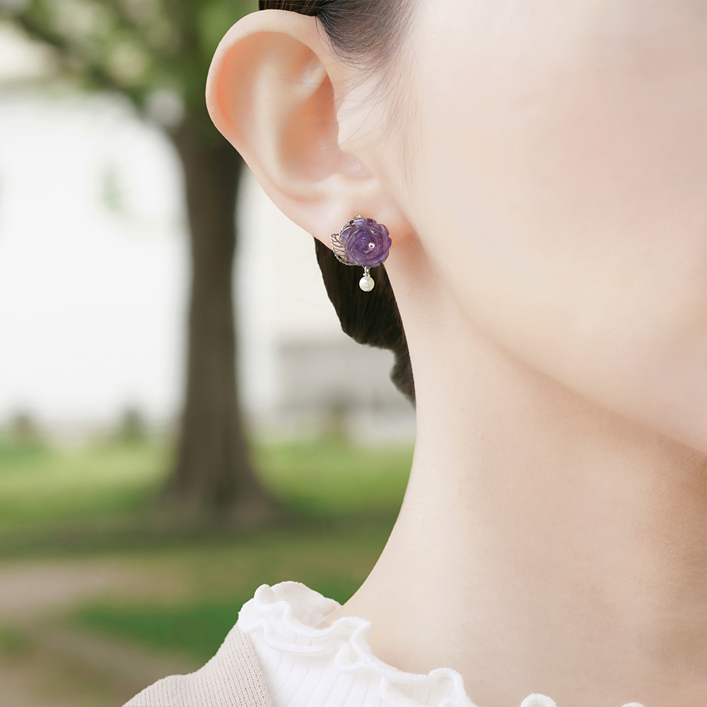 JewelryKyoto onlinestore ぴあり ｜ ロサ・purple（アメジスト