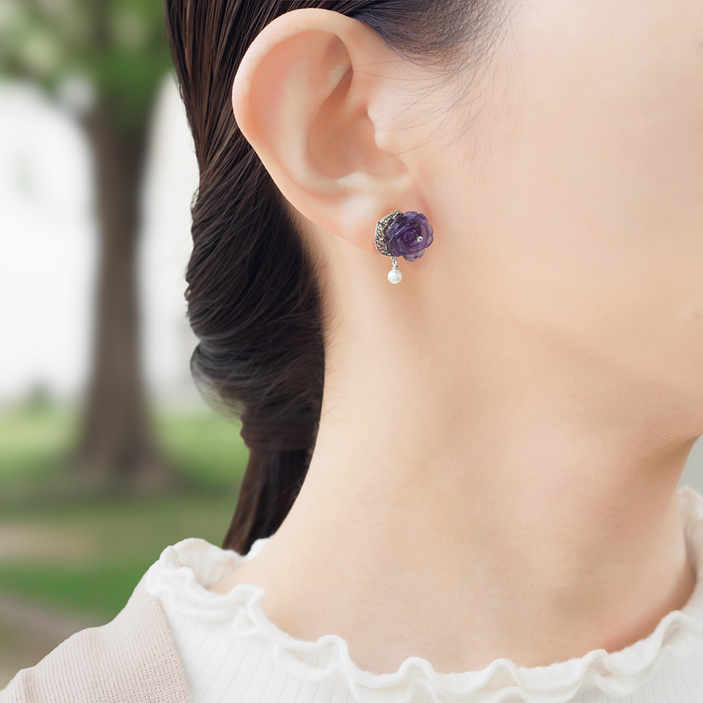 JewelryKyoto onlinestore ぴあり ｜ ロサ・purple（アメジスト