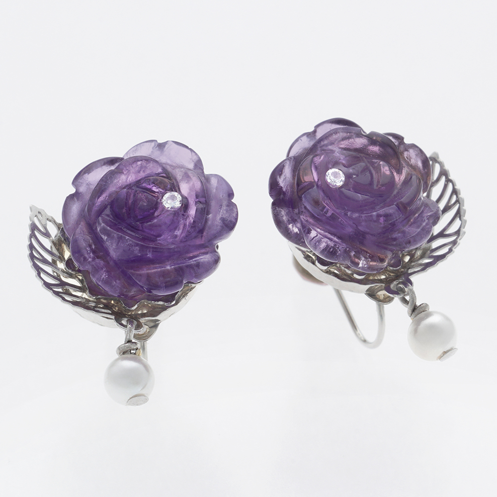 JewelryKyoto onlinestore ぴあり ｜ ロサ・purple（アメジスト