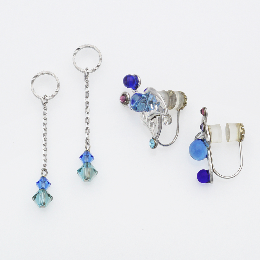 JewelryKyoto onlinestore | スティリアブルー | 痛くないイヤリング