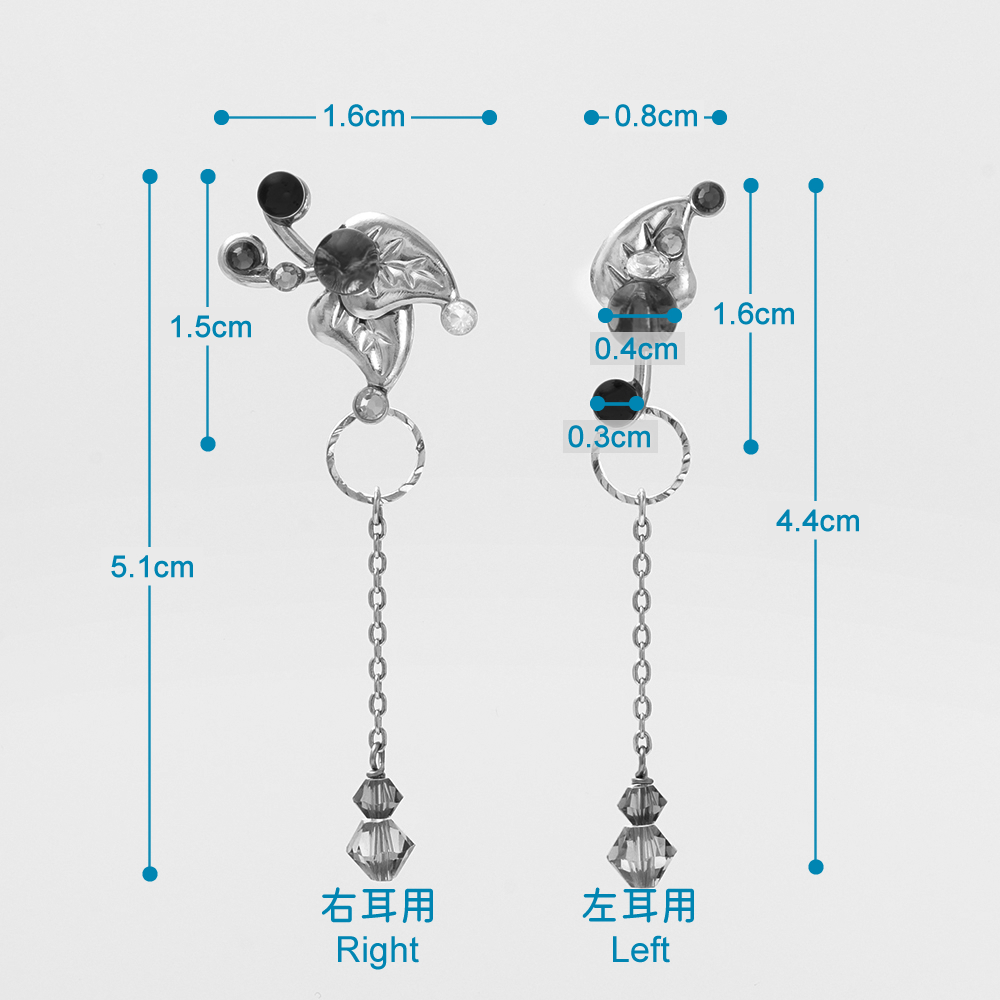 JewelryKyoto onlinestore | スティリアブルー | 痛くないイヤリング