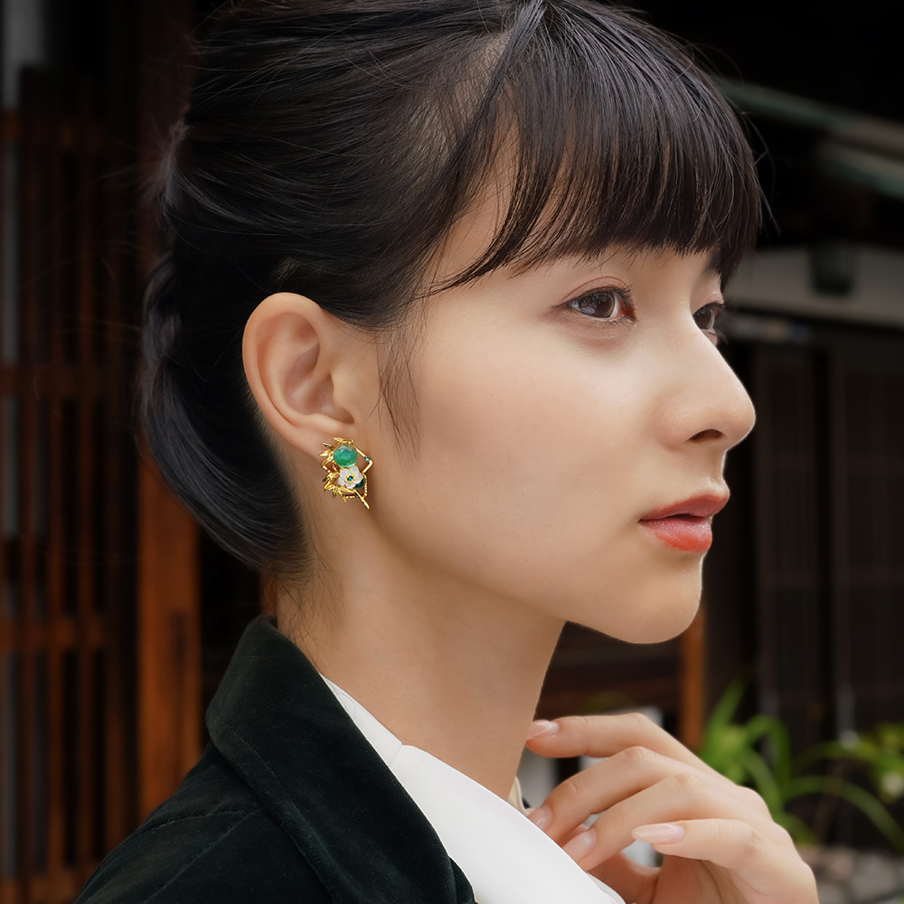 JewelryKyoto onlinestore ピアス ｜ かぐや姫［ピアス］ ｜ 痛くない