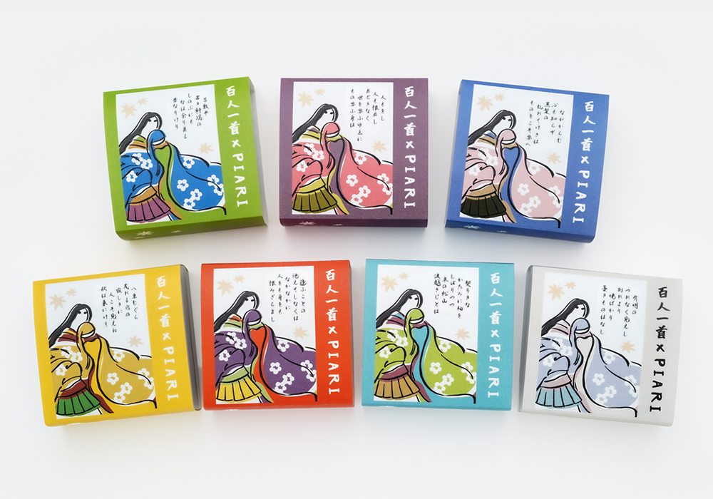 読み札をイメージした限定パッケージ